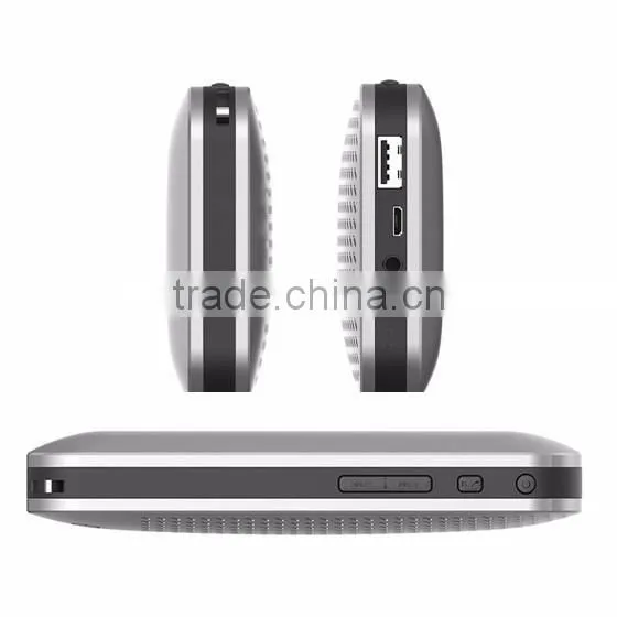 Newest 2 in 1 ultra thin portable bluetooth speaker power bank 5000mah