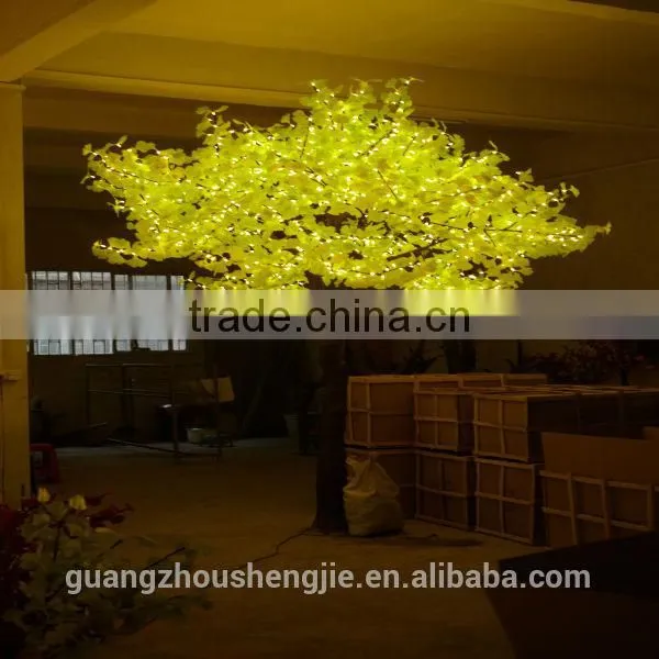 Q123010 artificial cherry tree led lights making led tree party decoration led cherry blossom tree light