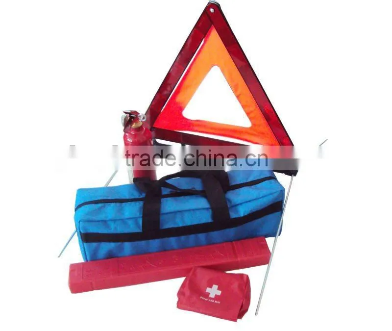 YYS12043 Auto safety kit with warning triangle