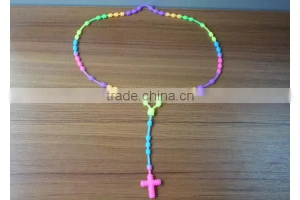 silicone necklace silicone cross necklace