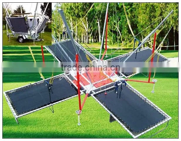 Mobile Jumping Bungee Trampoline USA