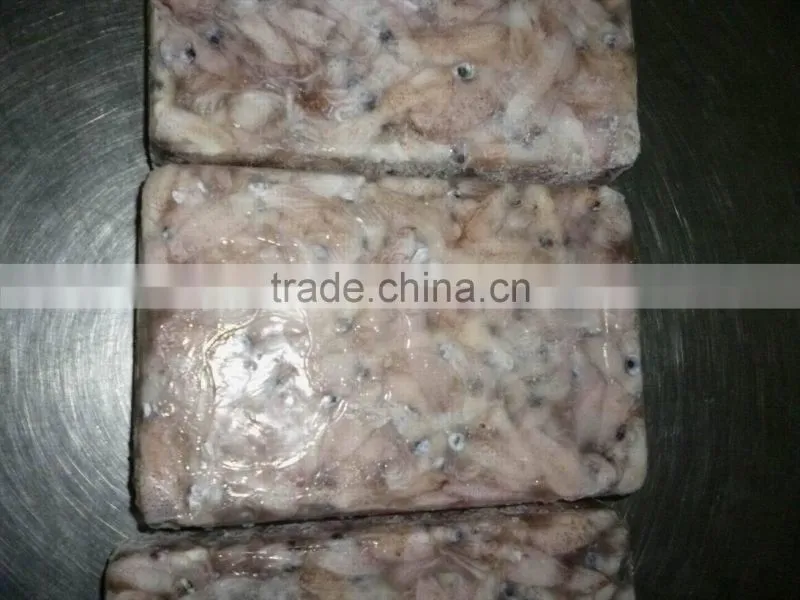 frozen baby squid