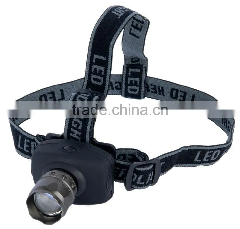 3 watt cree zoomable head torche