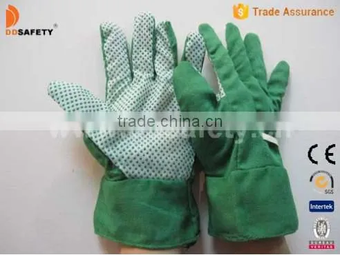 Green Gardening Worker Gloves