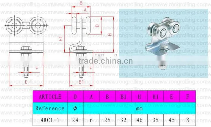 sliding gate hanging wheels