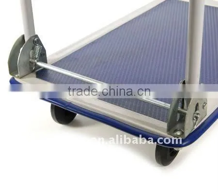Folding Heavy Duty Platform Push Trolley - 150kg Weight Capacity