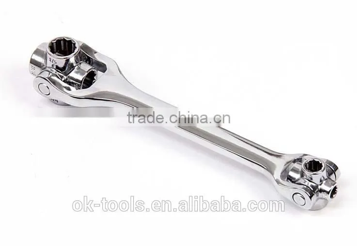 OK-Tools Carbon Steel 8 in 1 Wrench set