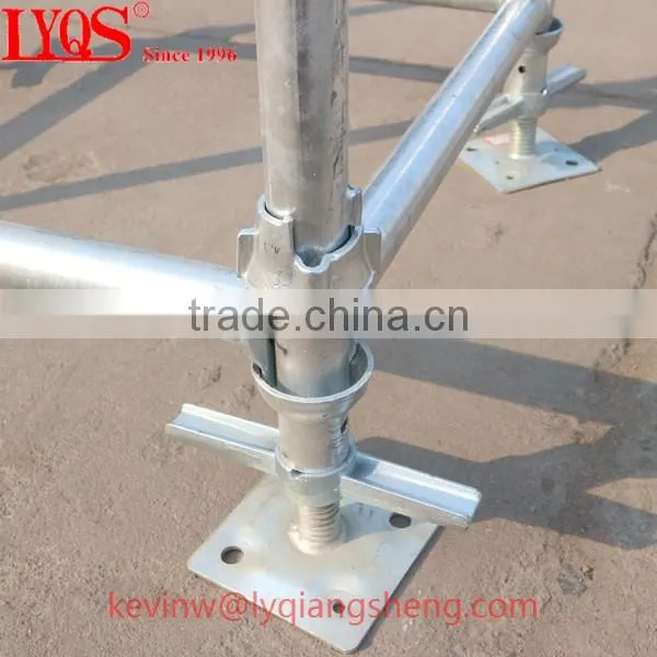 High grade system scaffolding steel cuplock scaffolding for construction