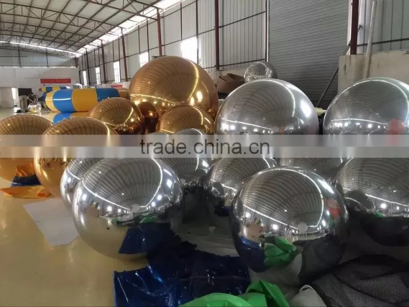 Giant inflatable Disco Mirror Balls Large inflatable Party Silver Ball for party/ wedding/ decoration