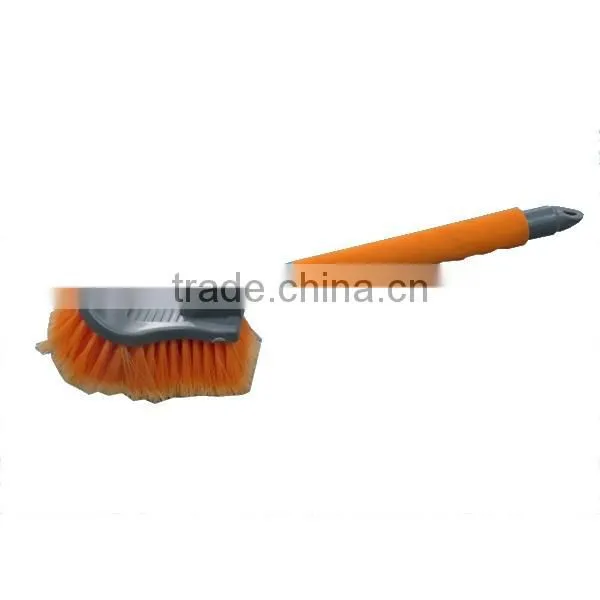 Soft plastic bristle eva foam car windshield cleaning brush