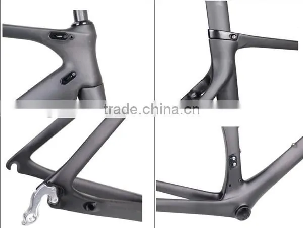 New design fashion high modulus super light full carbon fiber 700C Road bicycle fram