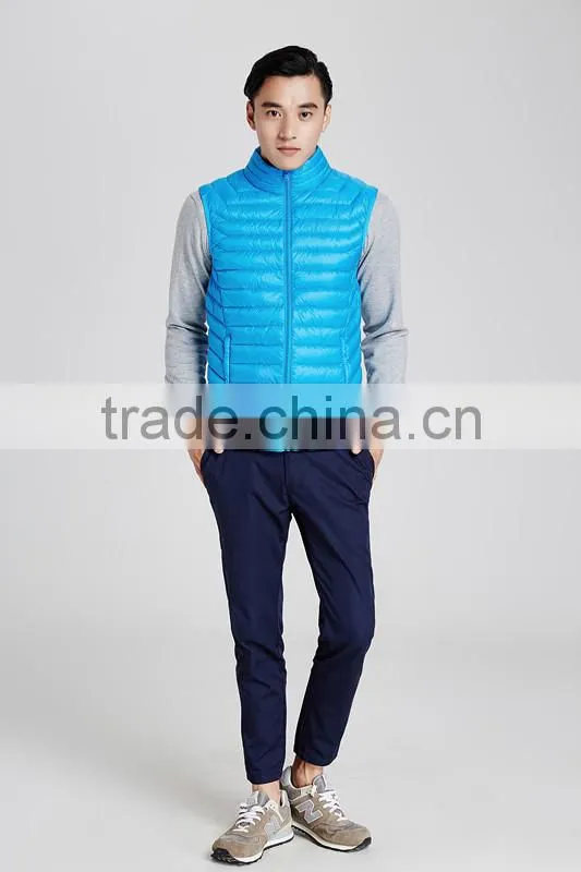 2015 ultra light duck down jacket for men