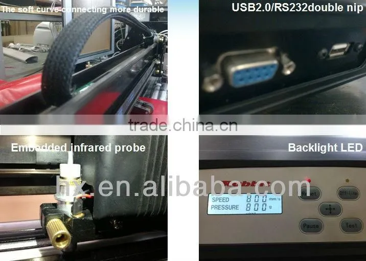 54'' 1250mm USB port SD card Automatic contour vinyl cutting plotter