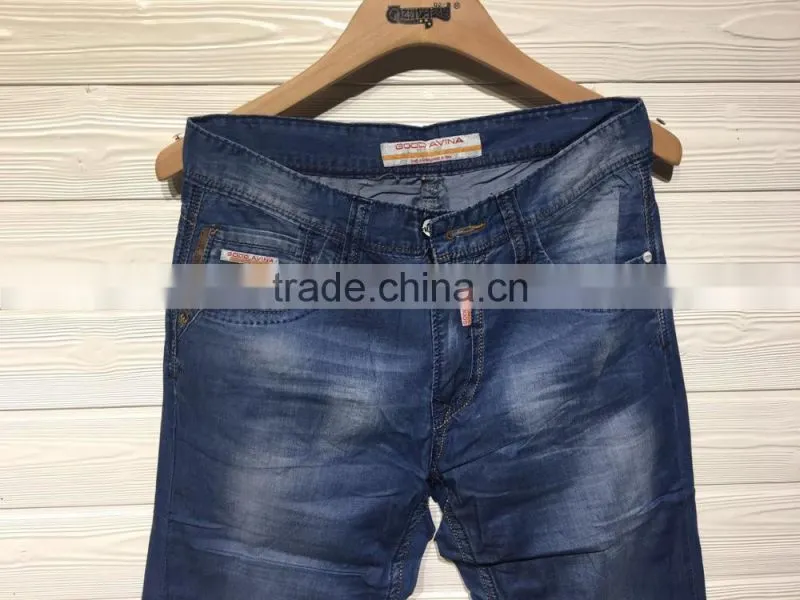 GZY Professional supplier stock jeans men top trousers