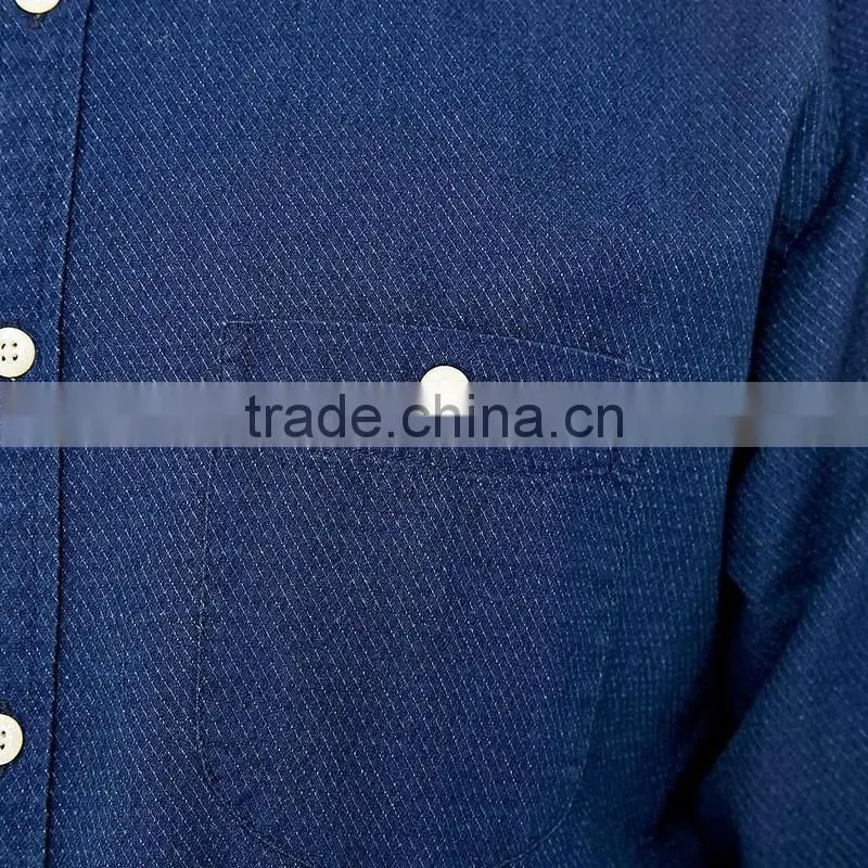 Wholesale casual style mens shirts with high quality new model shirts for men 2014