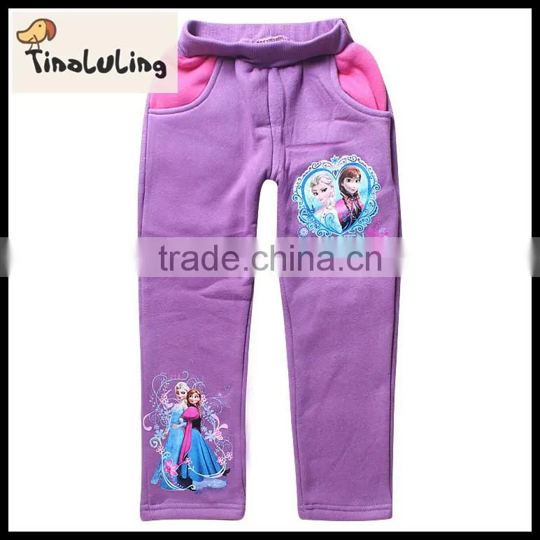 Wholesale clothing kids cotton pants/kids leggings /pants