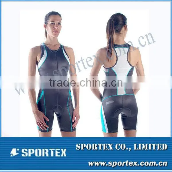 Professional Customized Design Sublimation Triathlon Clothing Active 3 4 Run Tights MZ0321