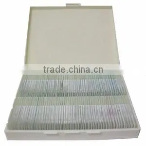 plastic box for prepared slides(contains100 piece)