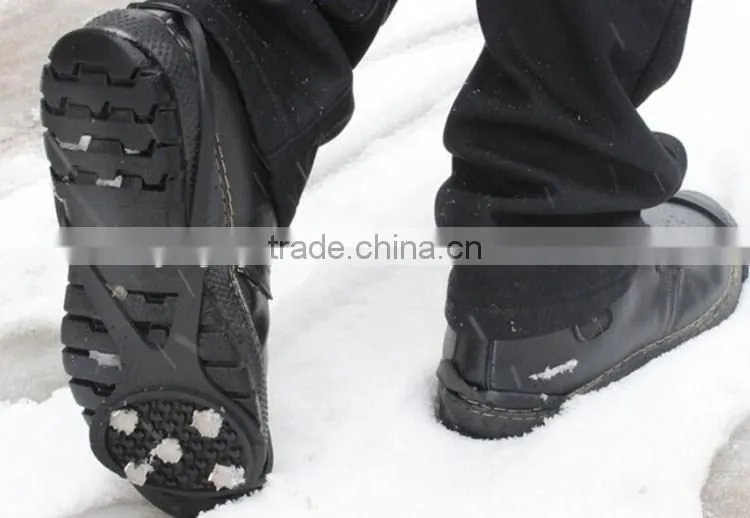 Snow ice crampons ,antislip climbing shoe gripper snow ice cleats