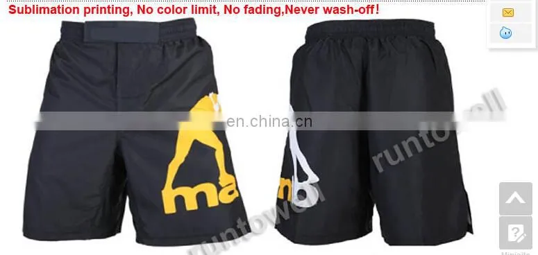 Fashion design MMA fight shorts