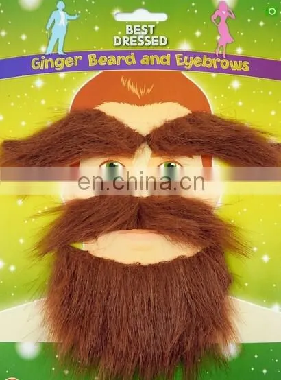 Hot sale artificial mustache different styles fake beard for sale MH2045