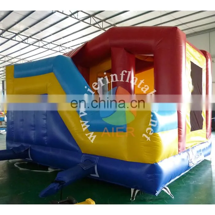 2017 hot inflatable bouncer castle slide kids castle beds frozen unicorn bouncy castle for sale