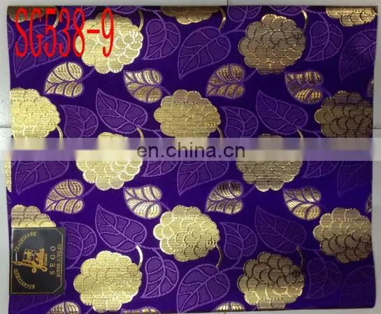 embroideried multicolor sego headtie(SG538) african wedding headtie