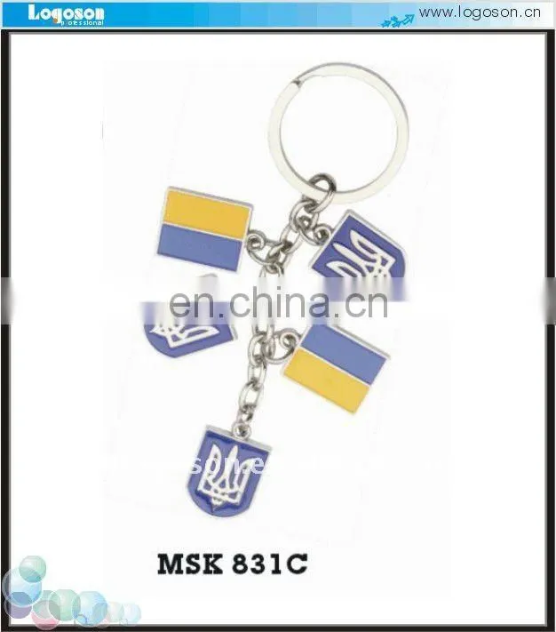 Cheap Metal Custom Promotion Keychains With Custom Pendant Keychain