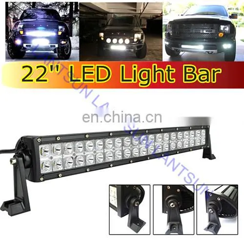 120W 24" Led Spot Flood Combo Alloy Work Bar Diving Light Lamp Off Road 4WD Boat