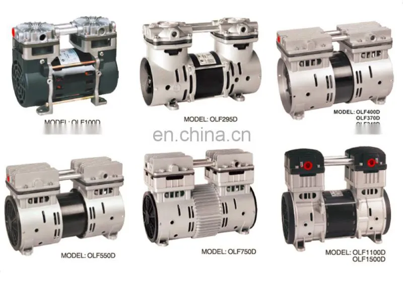 OLF550D Oil-free Rocking Piston Air Compressor Vacuum Pump