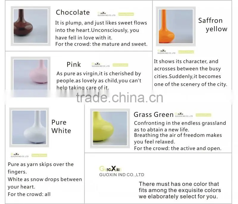 01k vivid yellow 2014 Fashion home decor scent diffuser