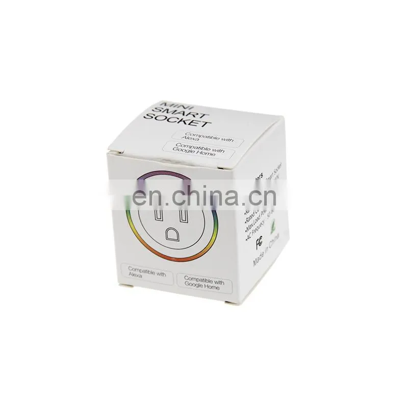 2020 New Arrivals RGB Smart Plug Home Amazon Google APP Remote Control Home Alexa Mini RGB LED WiFi Smart Plug