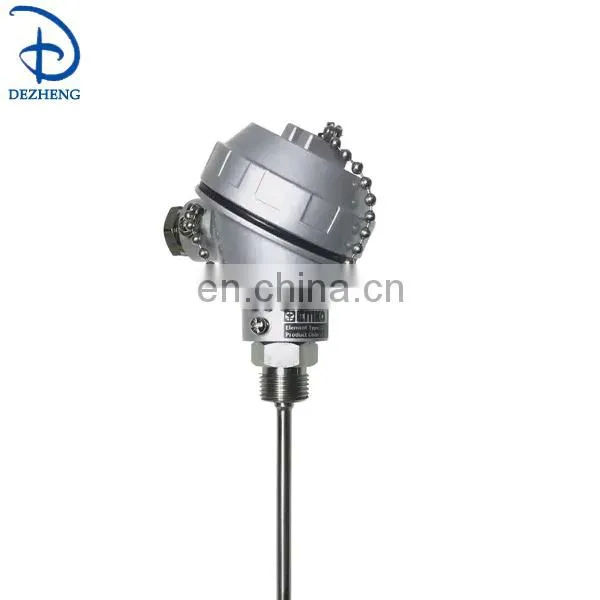 WZP RTD PT100 temperature sensors with transmitter