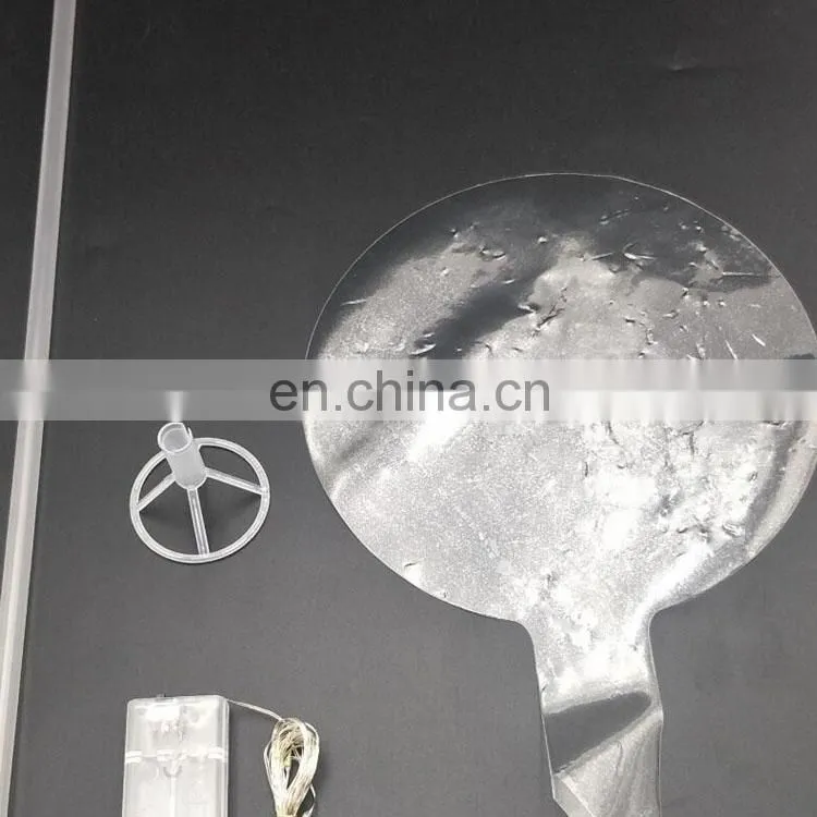 2019 Hot Sale New Products Clear Bobo Ball Colorful air Light String