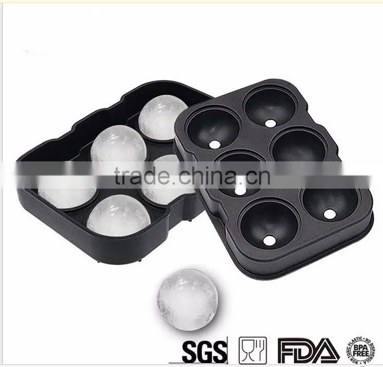 Silicone Jelly Popsicle Muffin Ice Cube Tray Mould Fancy Different Shape Tray 6