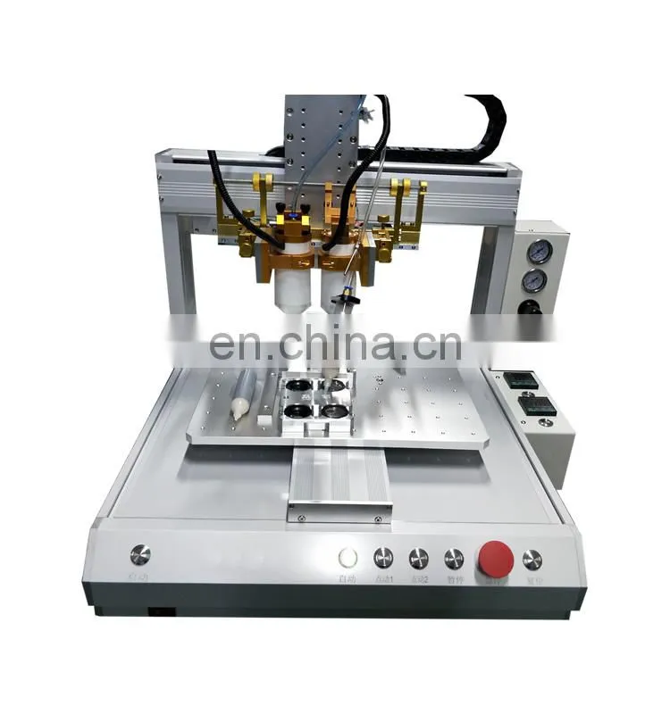 Liujiang Glue dispensing robot for hot melt glue and 30ml PUR packing