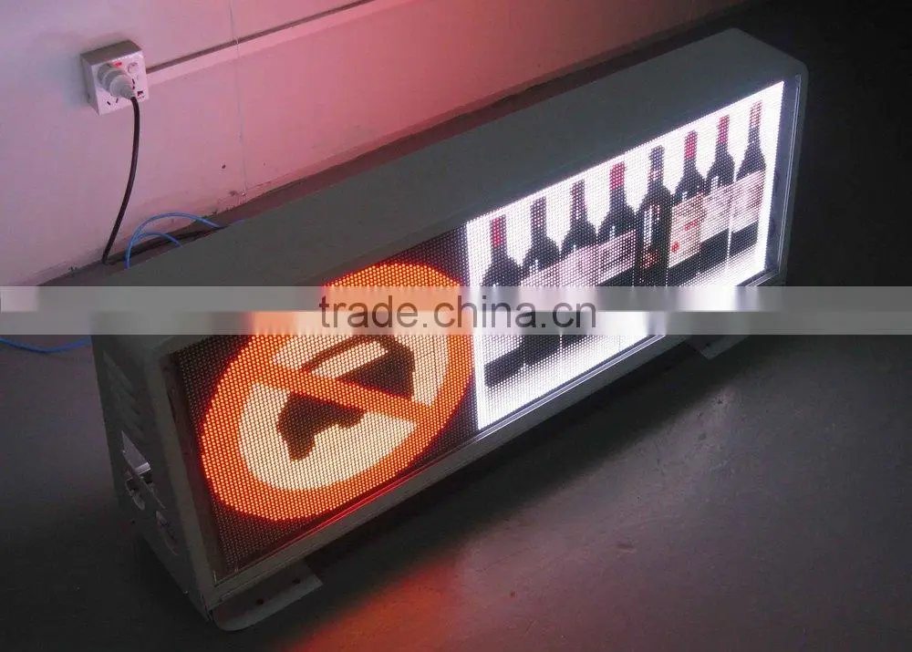 2015 new hot sale P5 high bright WIFI 3G wireless taxi roof signs/taxi roof top signs