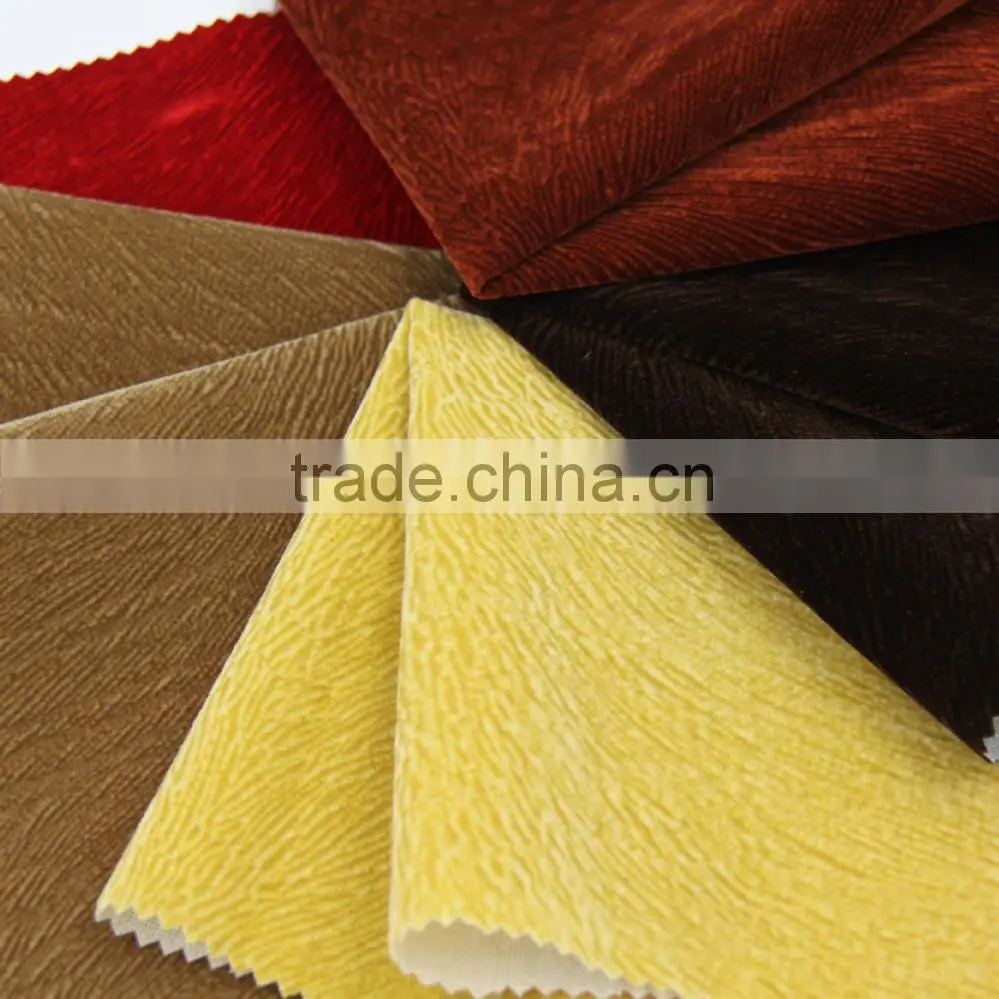 Spray Flock Print Fabric for curtain sofa fabric