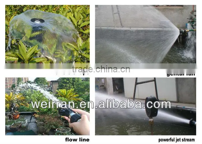 (71915) poweful flexible rotating hose nozzle garden sprayer wand nozzle