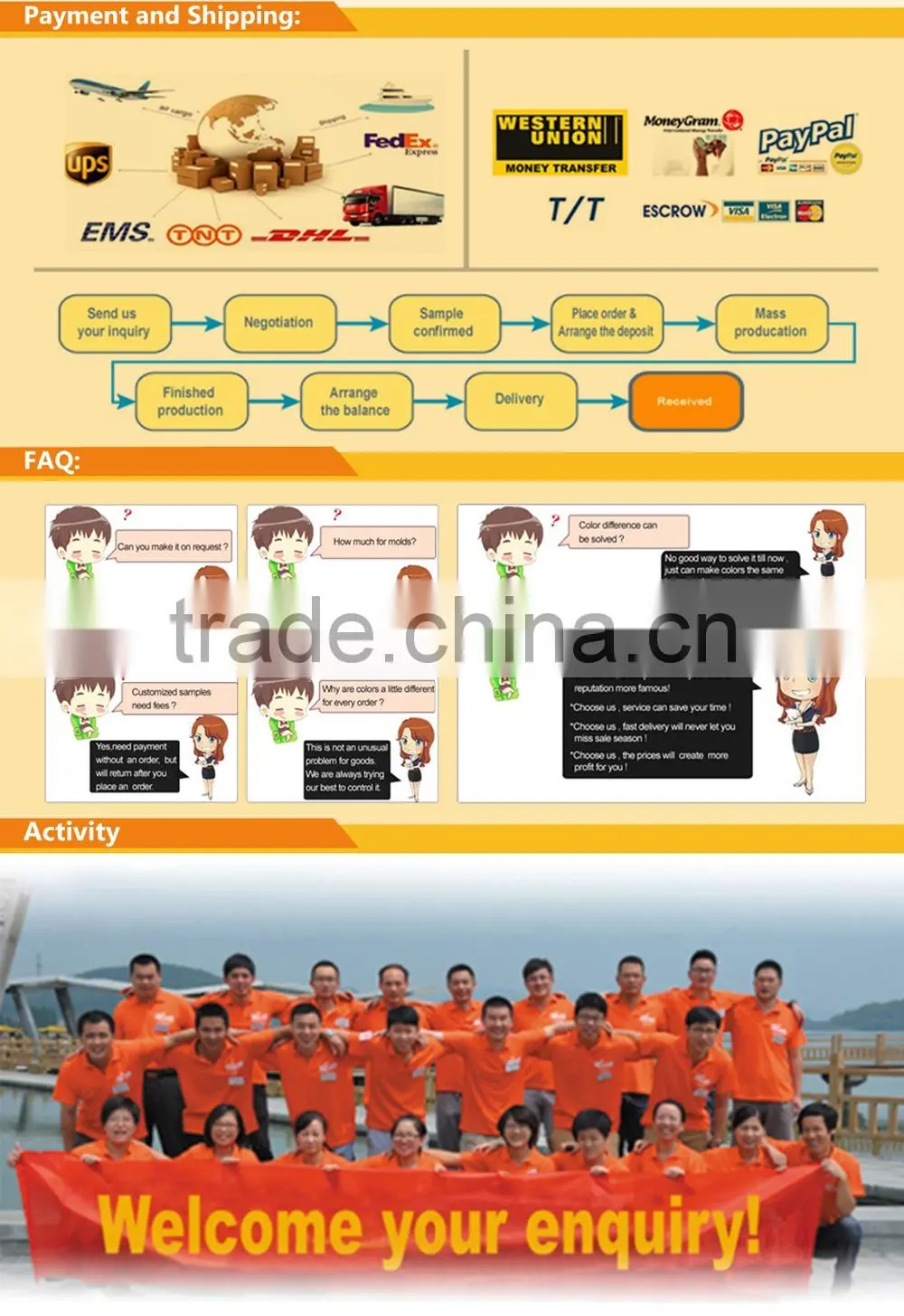 Alibaba Trade Assurance Supplier brown scapular Handmade