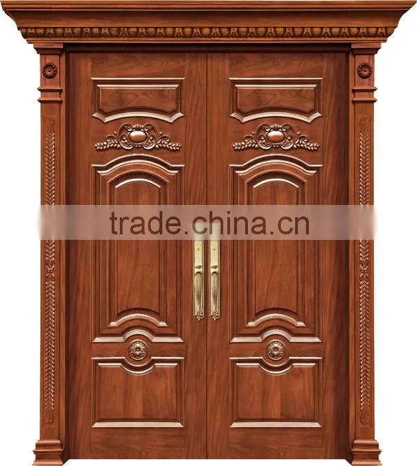 100% solid wood door, hot sales design, interior door from China manufacturer