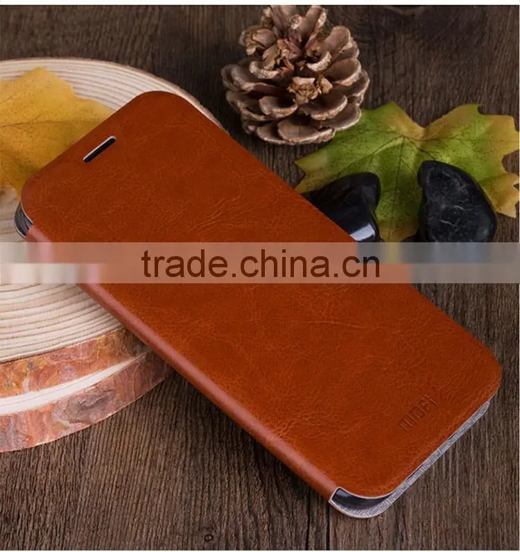 New Arrival! MOFi Case Leather Housing for Huawei P9 Plus, Mobile Phone Coque Flip Back Cover for Huawei P9 Plus