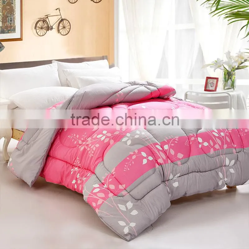 Top Quality multi-color king size down comforts of home bedding