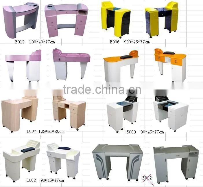 nail salon white manicure table for sale