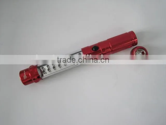 24+1 led work light magnet led inspection lamp laser flashlight