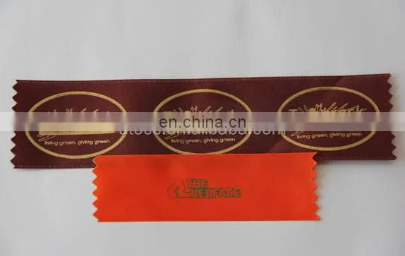 UT12 Fully Automatic Garment Elastic Ribbon Hot Foil Stamping Machine, Textile Fabric Satin Label Roll Heat Transfer Press