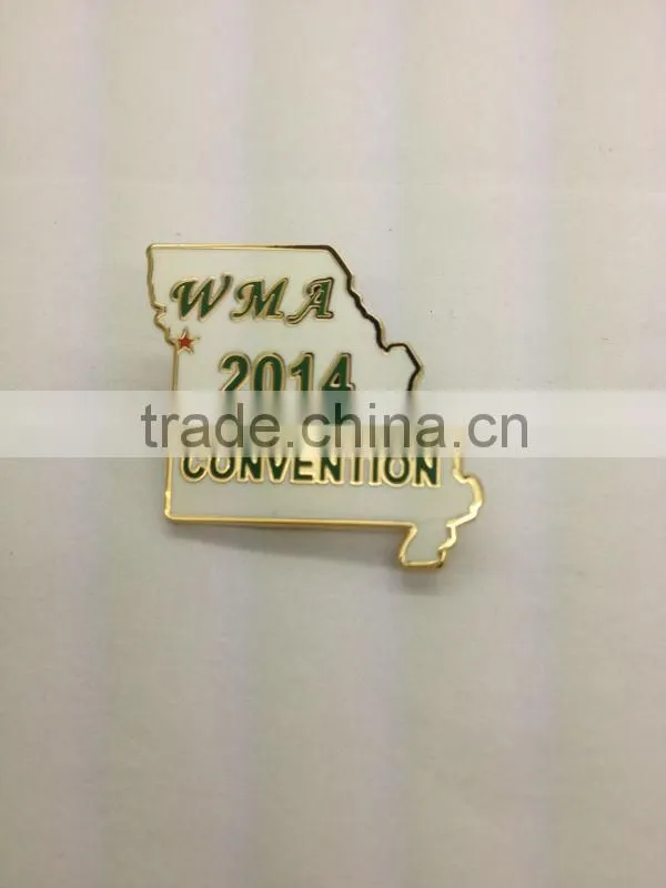Metal gift epola badge / imitation lapel pins