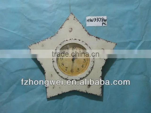 Hongwei 2013 Antiquated Natural Wood Decorative Clocks& Wood Wall decorative Clocks