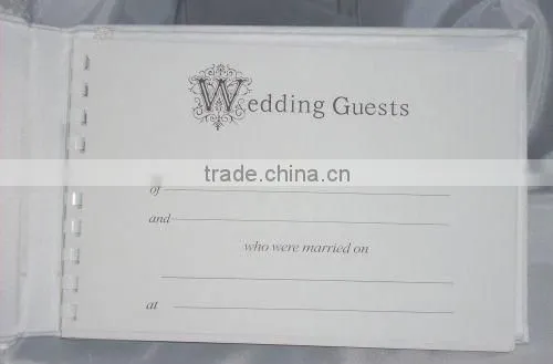 2011 digital photo wedding guest book