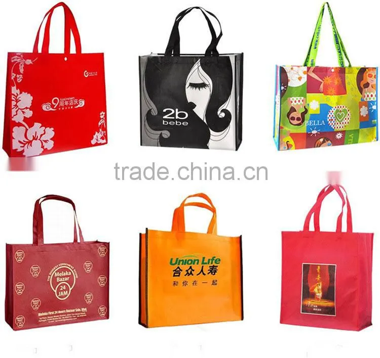 Customized top quality black non-woven bag